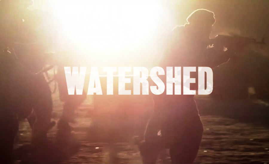 Trailer for the independent feature film WATERSHED, in development.